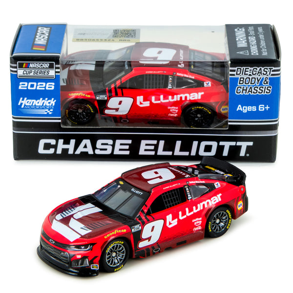 Chase Elliott LLumar 1:64 2026 Diecast Car #9 NASCAR
