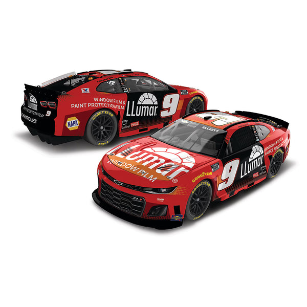 Chase Elliott ELITE Llumar 1:24 2025 Diecast Car #9 NASCAR