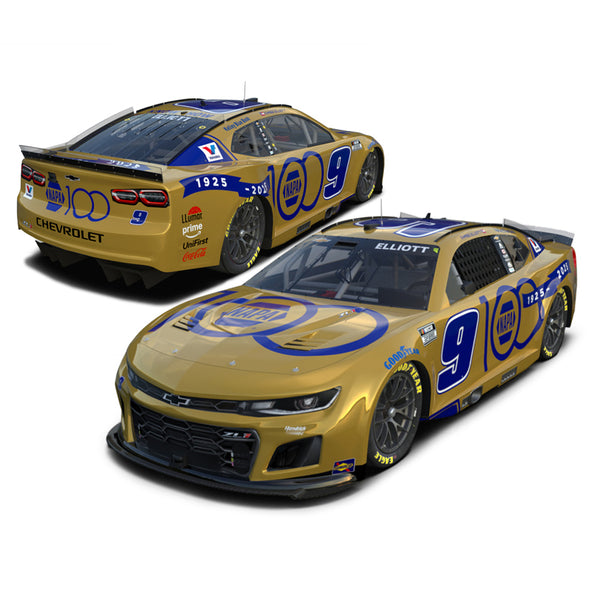 Chase Elliott NAPA 100th Anniversary 1:64 Standard 2025 Diecast Car #9 NASCAR