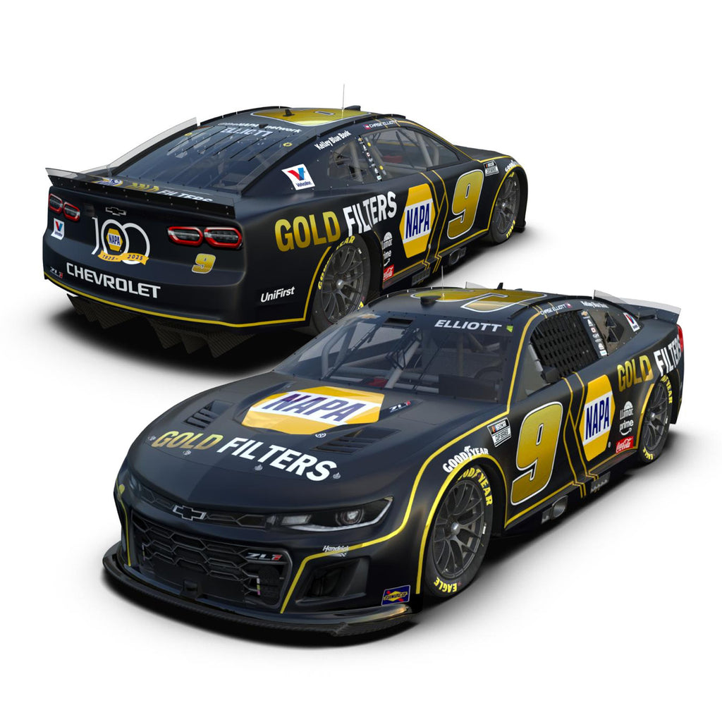 Chase Elliott NAPA Gold Filters 1:24 Standard 2025 Diecast Car #9 NASCAR