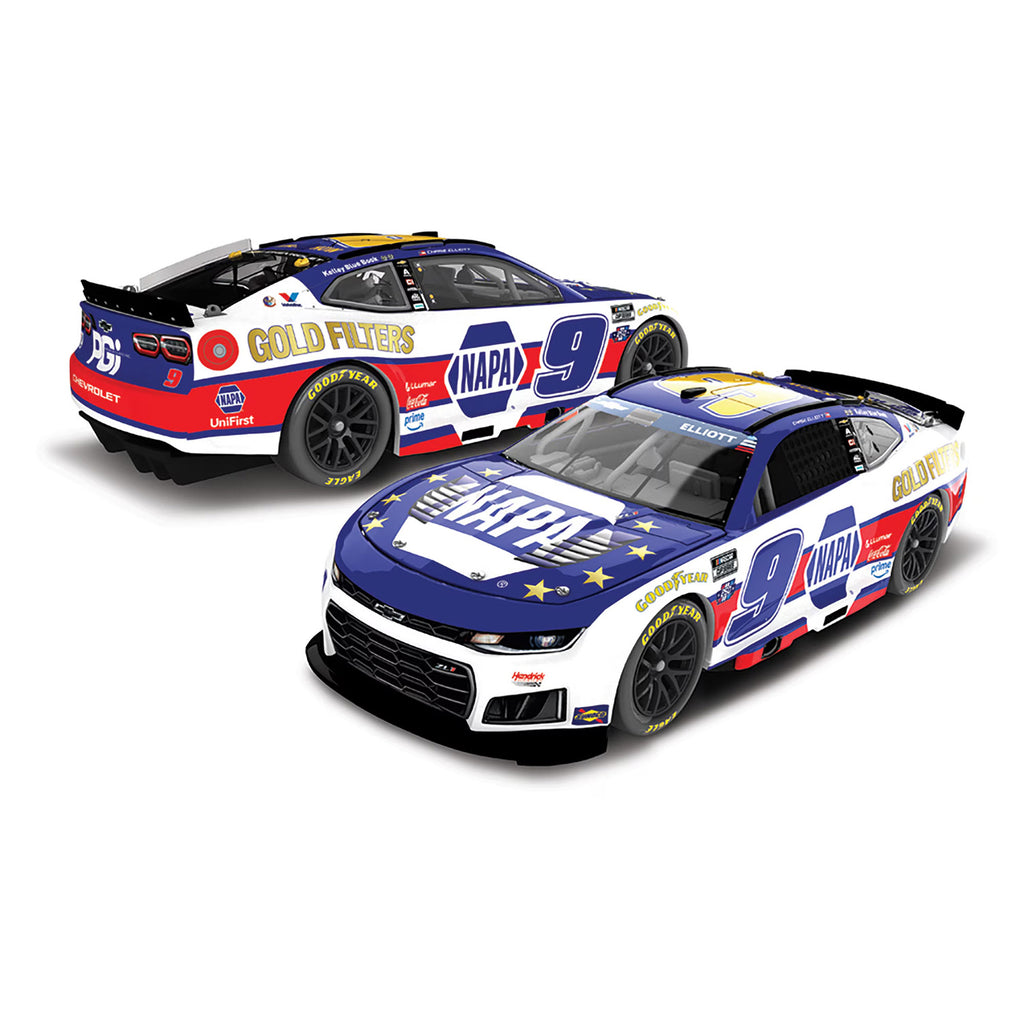 Chase Elliott ELITE NAPA Gold Filters San Diego 1:24 2026 Diecast Car #9 NASCAR