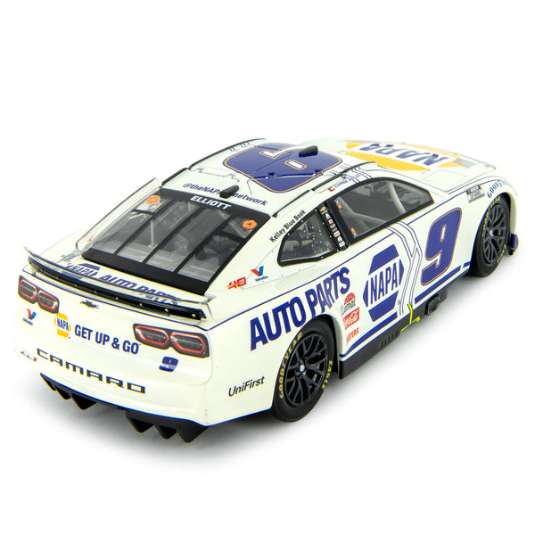 Chase Elliott NAPA White 1:24 Standard 2024 Hendrick Motorsports 40th Anniversary Diecast Car #9 NASCAR