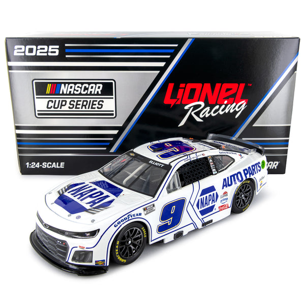 Chase Elliott NAPA White 1:24 Standard 2025 Diecast Car #9 NASCAR