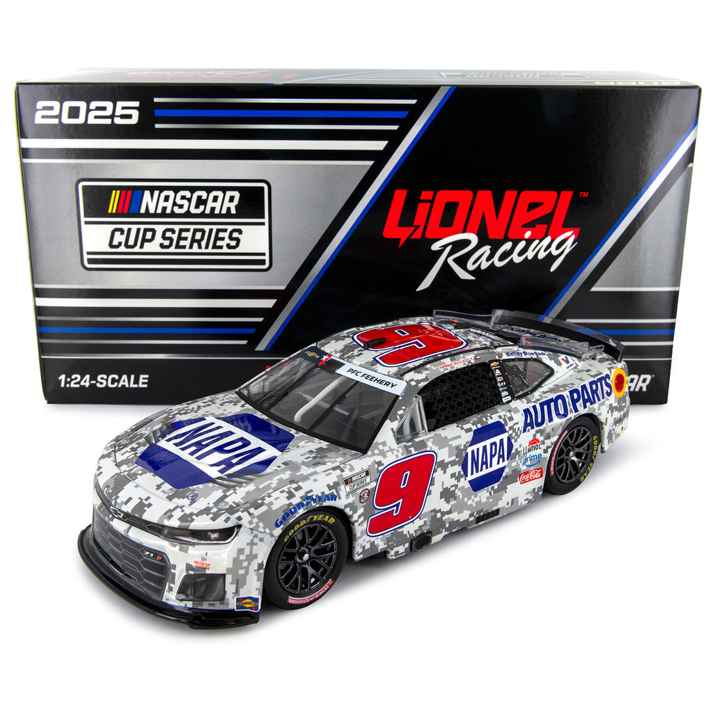 Chase Elliott NAPA Patriotic Digital Camo 1:24 Standard 2025 Diecast Car #9 NASCAR