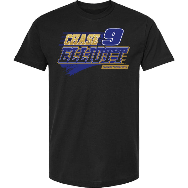 Chase Elliott 2025 NAPA 100th Anniversary T-Shirt Black #9 NASCAR
