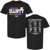 Chase Elliott 2025 NASCAR Cup Series Schedule T-Shirt Black #9 NASCAR