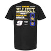 Chase Elliott 2024 NASCAR Cup Series Most Popular Driver T-Shirt Black NAPA #9 NASCAR MPD