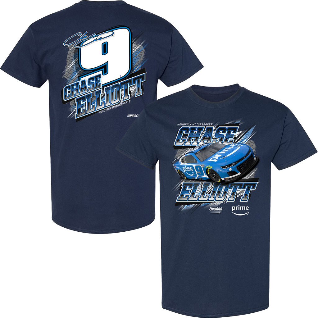 Chase Elliott 2025 Amazon Prime Pit Road 2-Spot T-Shirt #9 NASCAR