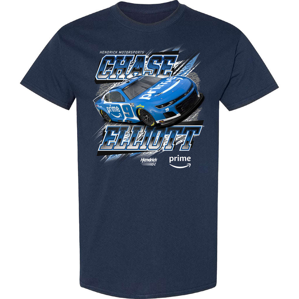 Chase Elliott 2025 Amazon Prime Pit Road 2-Spot T-Shirt #9 NASCAR