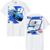 Chase Elliott 2025 Amazon Prime Car T-Shirt White #9 NASCAR