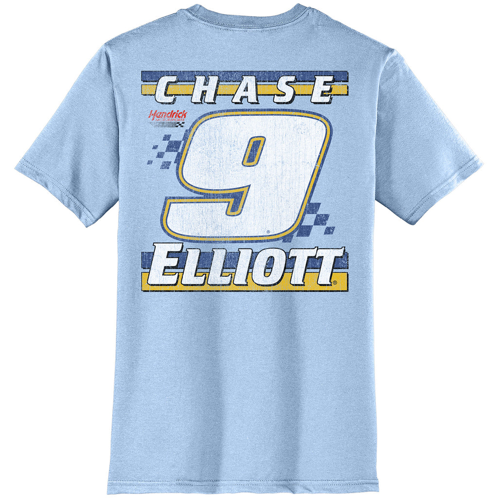 Chase Elliott 2025 Kelly Blue Book Ice 2-Spot T-Shirt Blue #9 NASCAR