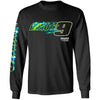 Chase Elliott 2025 Long Sleeve Radial 3-Spot T-Shirt Black #9 NASCAR