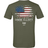 Chase Elliott 2025 Military Green #9 Flag T-Shirt NASCAR