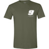 Chase Elliott 2025 Military Green #9 Flag T-Shirt NASCAR