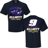 Chase Elliott 2025 NAPA 2-Spot T-Shirt Blue #9 NASCAR