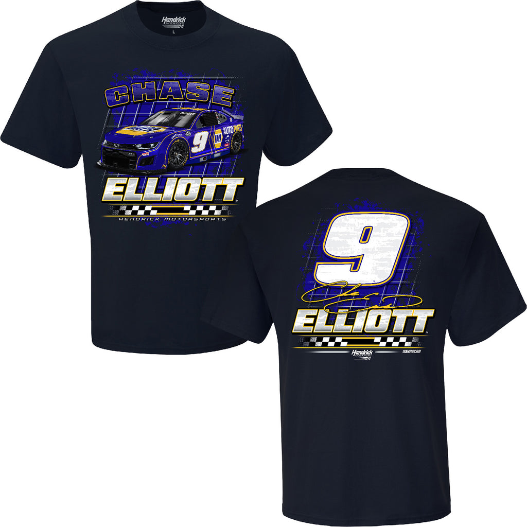 Chase Elliott 2025 NAPA 2-Spot T-Shirt Blue #9 NASCAR