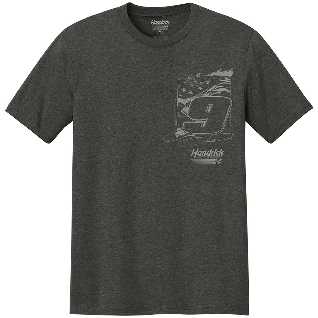 Chase Elliott 2026 NAPA Charcoal Lifestyle 2-Spot T-Shirt #9 NASCAR
