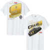 Chase Elliott 2025 NAPA Gold Filters 2-Spot T-Shirt White #9 NASCAR