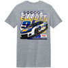 Chase Elliott 2026 NAPA Kinetic 2-Spot T-Shirt Gray #9 NASCAR