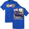 Chase Elliott 2025 NAPA Royal Car 2-Spot T-Shirt Blue #9 NASCAR