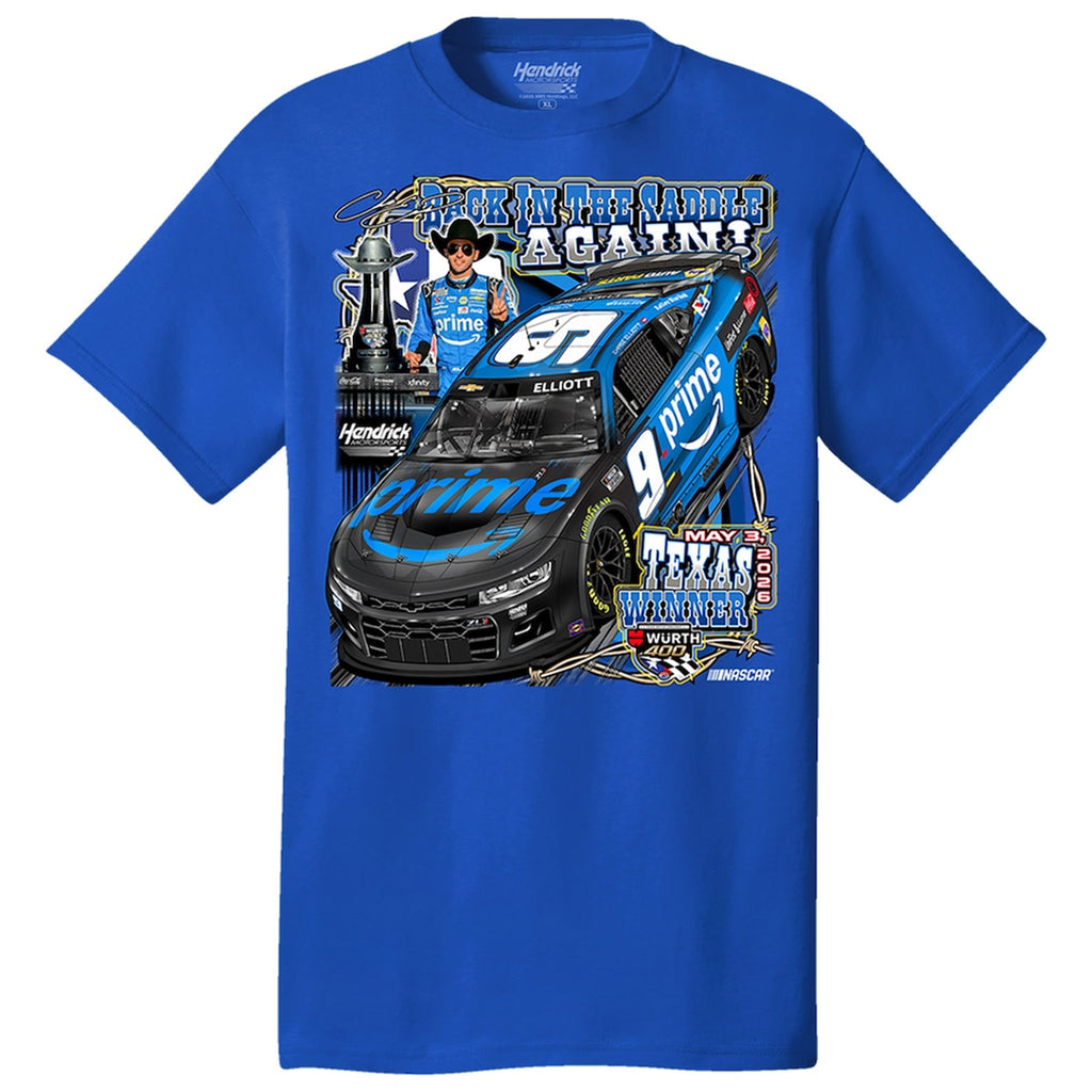 Chase Elliott 2026 Texas Race Win T-Shirt #9 Amazon Prime NASCAR