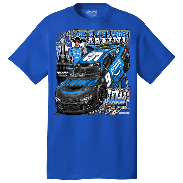 Chase Elliott 2026 Texas Race Win T-Shirt #9 Amazon Prime NASCAR