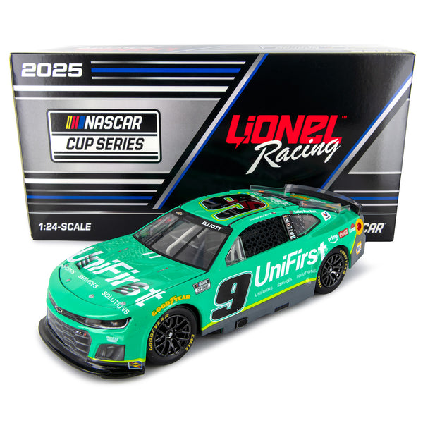 Chase Elliott UniFirst 1:24 Standard 2025 Diecast Car #9 NASCAR