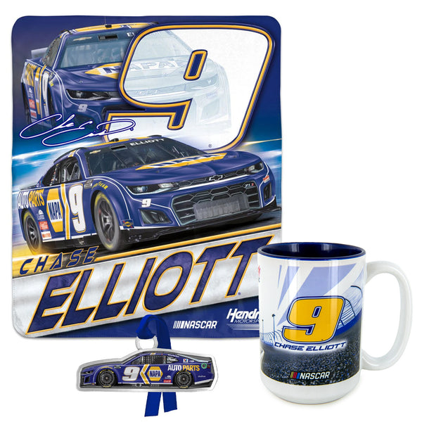 Chase Elliott 2024 Blanket, Coffee Mug, Christmas Ornament BUNDLE PRICED