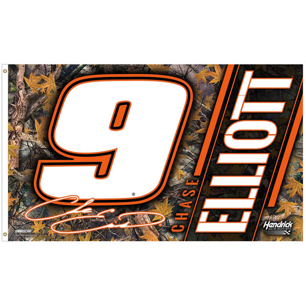 Chase Elliott 2024 Camo #9 NASCAR 3x5 Flag 