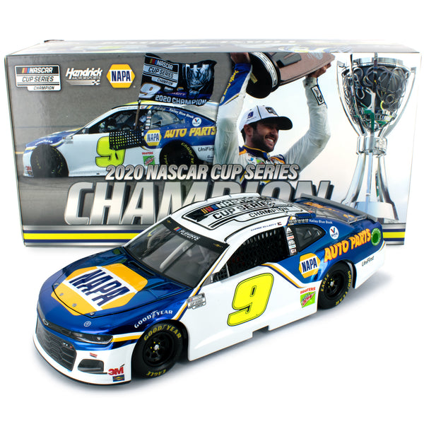 Chase Elliott NASCAR Cup Series Championship 1:24 Color Chrome 2020 Diecast Car #9 NASCAR