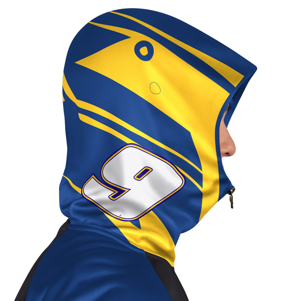 Chase Elliott 2026 Pro Player Retro #9 Track Full-Zip Hooded Jacket