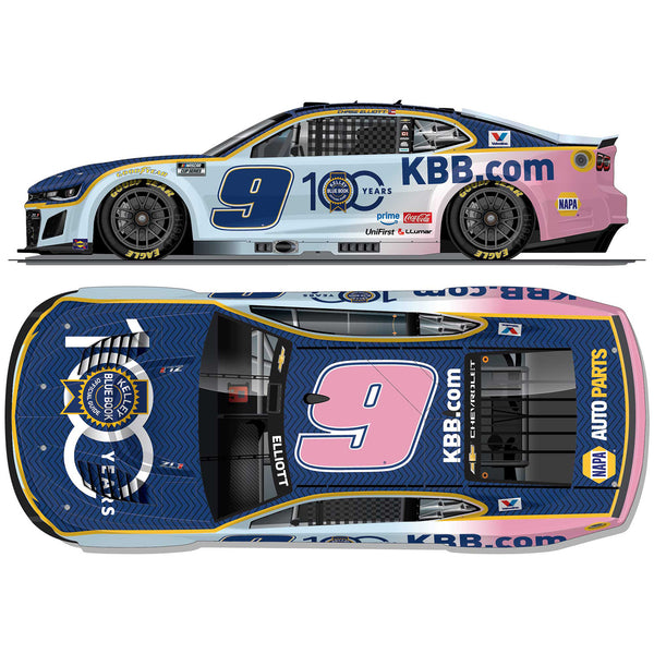 Chase Elliott Kelley Blue Book 100th Anniversary 1:64 2026 Diecast Car #9 NASCAR
