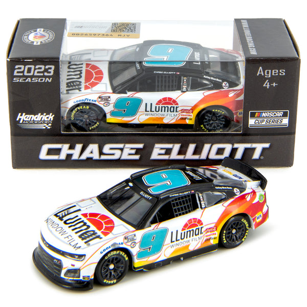 Chase Elliott Llumar 1:64 Standard 2023 Diecast Car #9 NASCAR