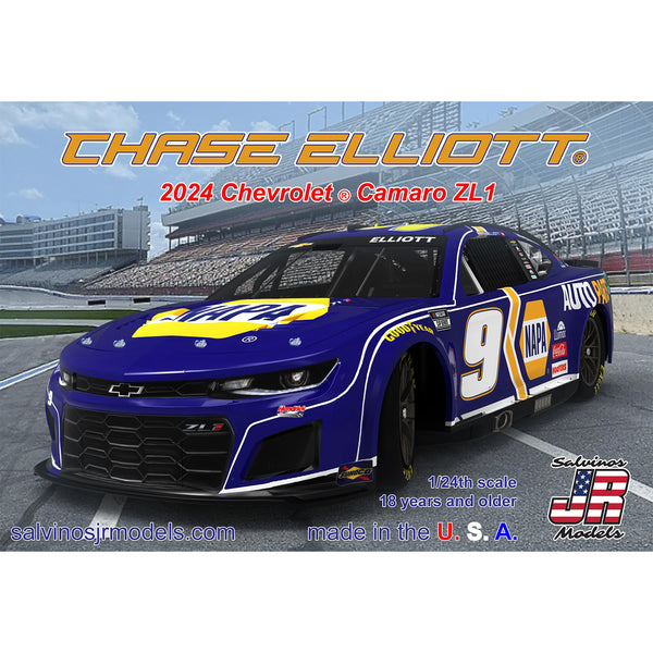 Chase Elliott 2024 NAPA 1:24 Adult Model Car Kit #9 NASCAR