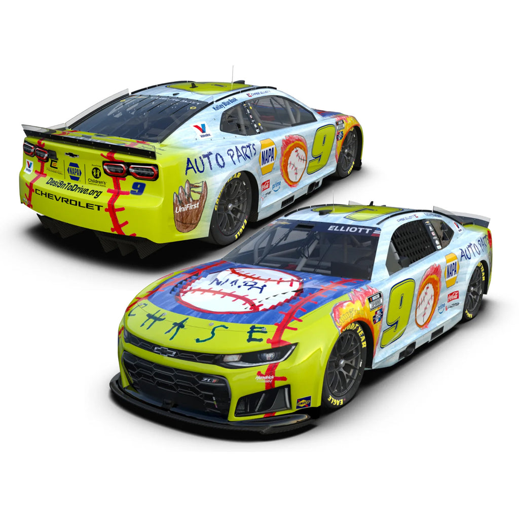Chase Elliott NAPA Desi9n to Drive 1:24 Standard 2026 Diecast Car #9 NASCAR