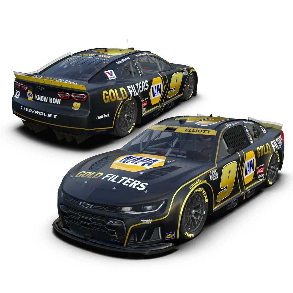 Chase Elliott NAPA Gold Filters Black 1:24 Standard 2026 Diecast Car #9 NASCAR