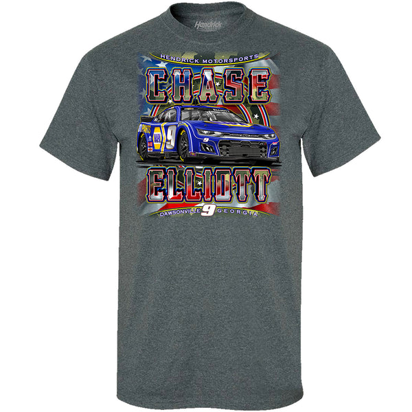 Chase Elliott 2024 NAPA Car T-Shirt Gray #9 NASCAR