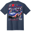 Chase Elliott 2026 NAPA Patriotic Paint Scheme 2-Spot Classic Ink T-Shirt Blue #9 NASCAR