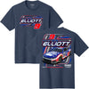 Chase Elliott 2026 NAPA Patriotic Paint Scheme 2-Spot Classic Ink T-Shirt Blue #9 NASCAR