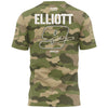 Chase Elliott 2026 Sublimated Camo #9 T-Shirt Green NASCAR