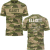 Chase Elliott 2026 Sublimated Camo #9 T-Shirt Green NASCAR