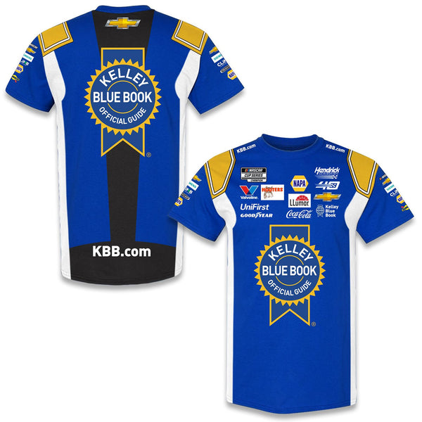Chase Elliott 2024 Kelley Blue Book Sublimated Uniform Pit Crew T-Shirt #9 NASCAR