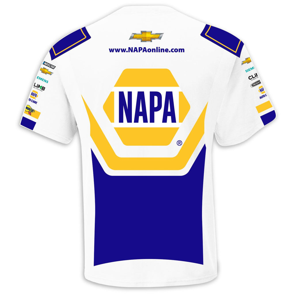 Chase Elliott 2024 NAPA Sublimated Uniform Pit Crew T-Shirt #9 NASCAR