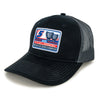Kyle Larson 2025 NASCAR Cup Series Champion Mesh Patch Snapback Hat Black/Gray