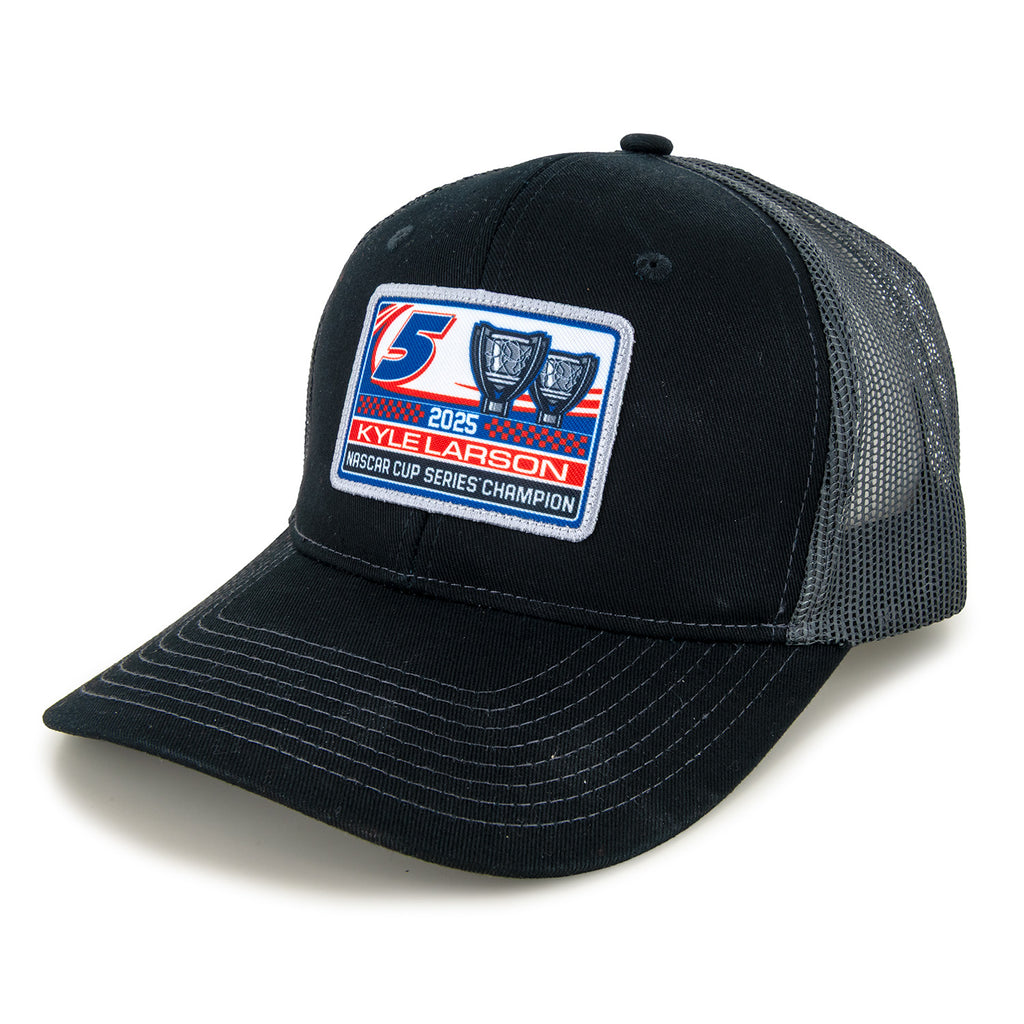 Casquette NASCAR Hendrick Motorsport 2025 - Officielle Kyle Larson - Bleu Réglable - Style Racing Brodé