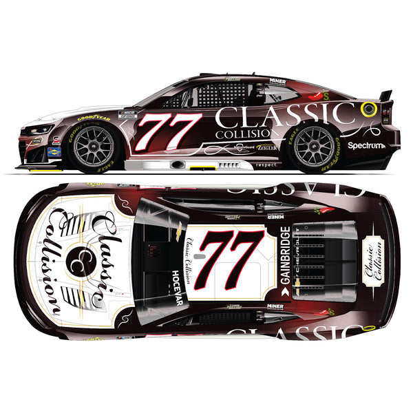 Carson Hocevar Color Chrome Classic Collision 1:24 2026 Diecast Car #77 NASCAR