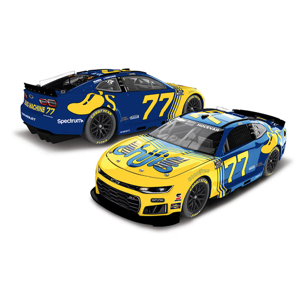 Carson Hocevar Darlington Throwback to 1981 Dale Earnhardt 1:24 Color Chrome 2026 Diecast Car #77 NASCAR