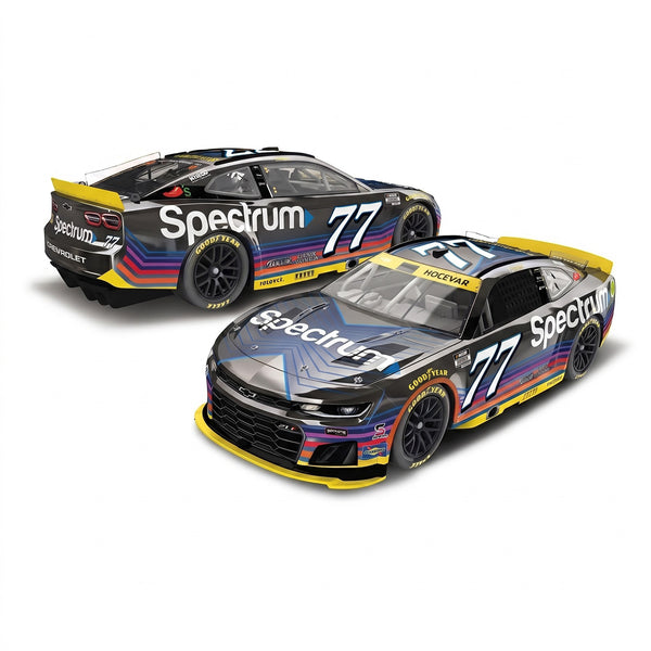 Carson Hocevar Color Chrome Spectrum Dark Mode 1:24 2026 Diecast Car #77 NASCAR