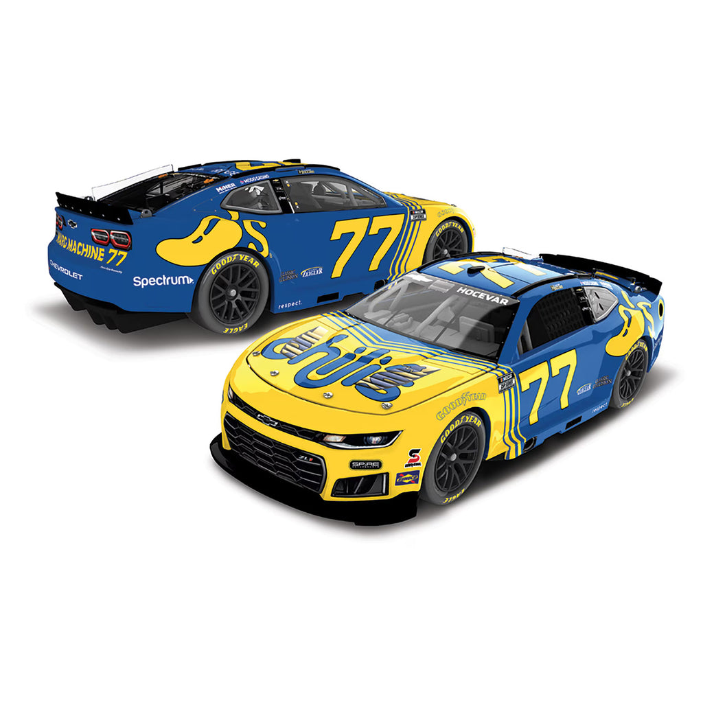 Carson Hocevar Darlington Throwback to 1981 Dale Earnhardt 1:24 Standard 2026 Diecast Car #77 Chili's NASCAR