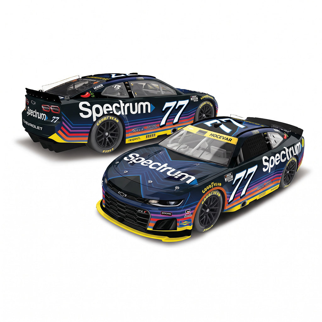 Carson Hocevar Spectrum Dark Mode 1:24 Standard 2026 Diecast Car #77 NASCAR